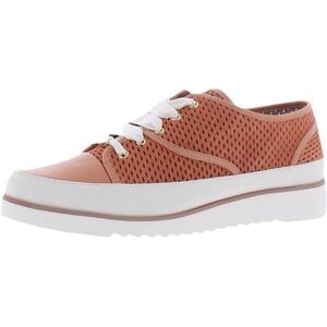 Donald J. Pliner Rust and White Casual Sneakers